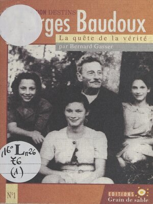 cover image of Georges Baudoux